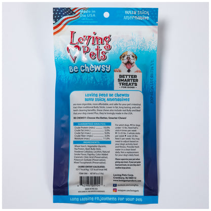 Loving Pets&reg; Be Chewsy 6-inch Bully Stick Alternative - 5 Pack