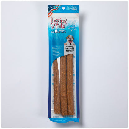 Loving Pets&reg; Be Chewsy 10-inch Bully Stick Alternative - 3 Pack