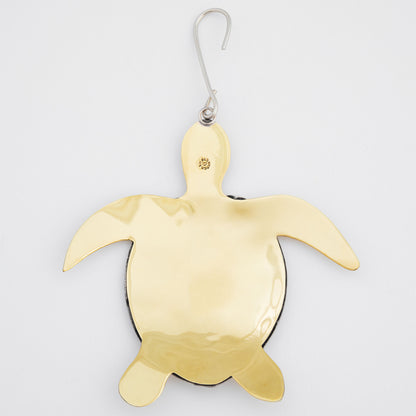 Sea Turtle Mixed Metal Ornament