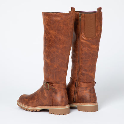 Corkys Giddy Up Cognac Distressed Boots