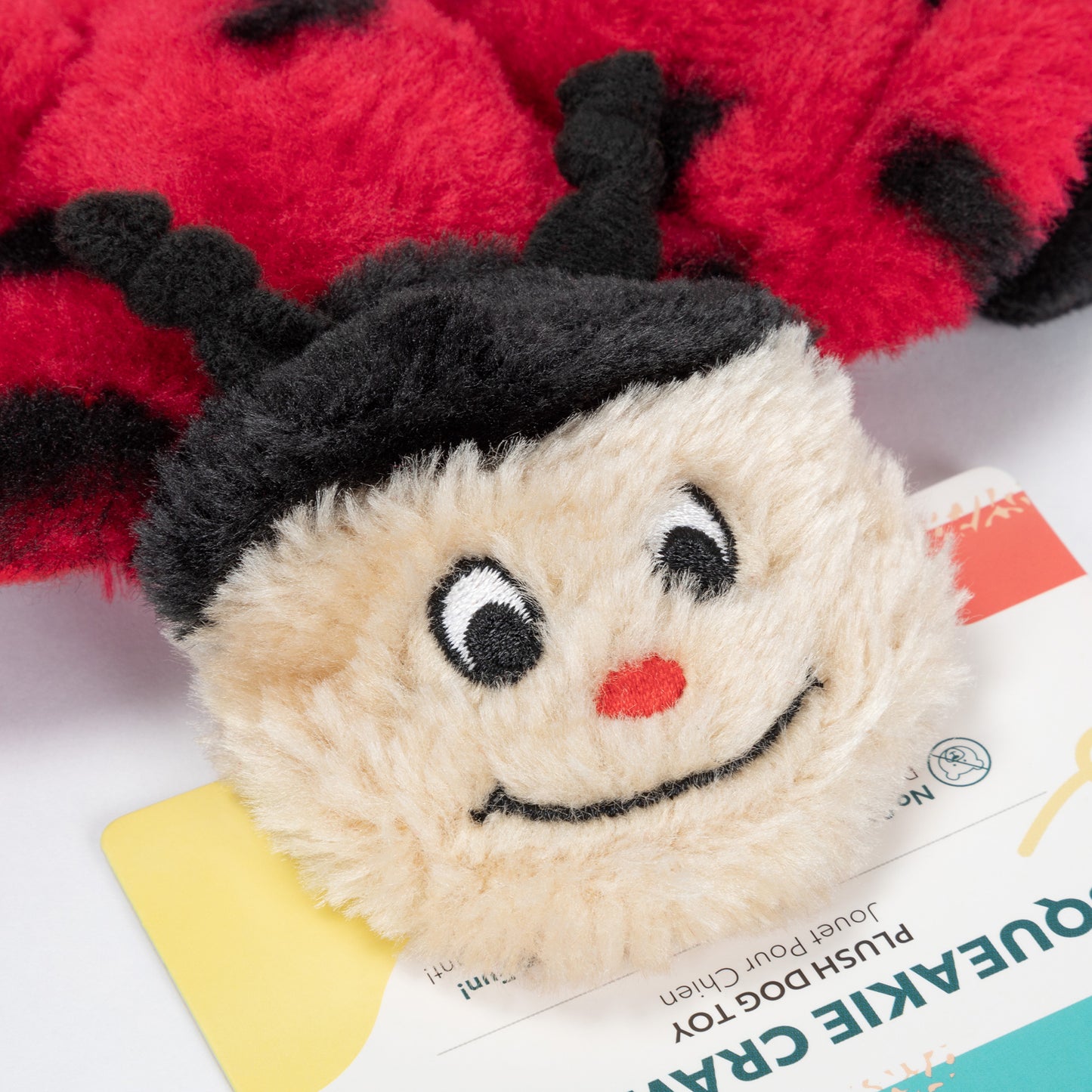 Zippy Paws&reg; Squeakie Crawlers - Betsey the Ladybug