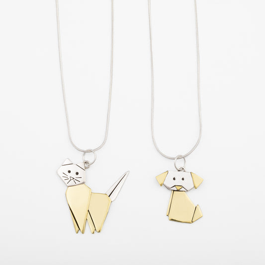 Origami Pet Necklace