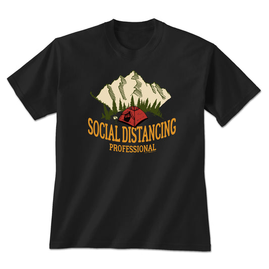 Social Distancing Professional T-Shirt