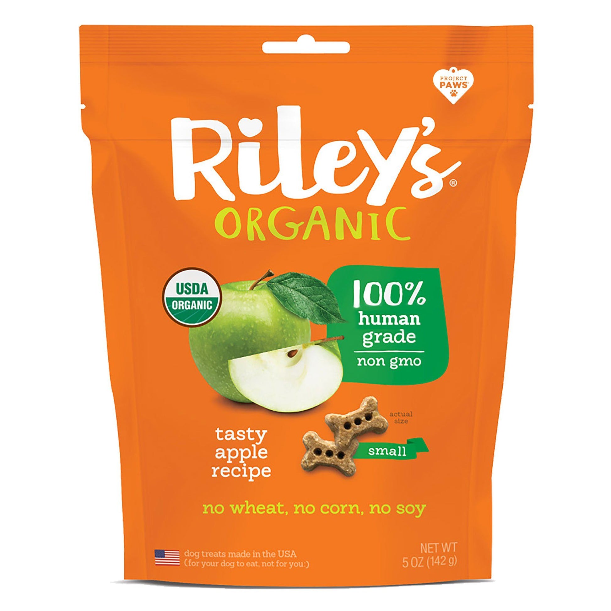 Riley's Organic - Riley's Organic Tasty Apple Dog Treats