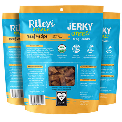 Organic Beef Jerky Jibbs 3-Pack