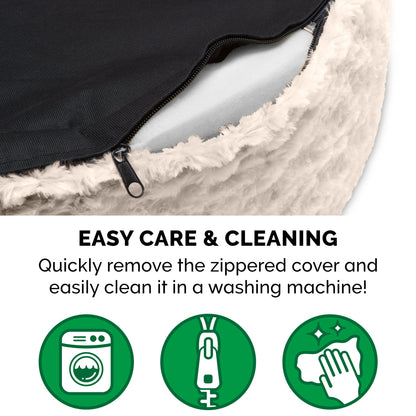 FurHaven Oval Ultra Plush Pet Bed