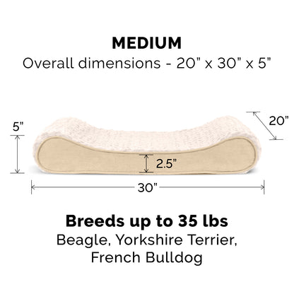Ultra Plush Luxe Lounger Pet Bed