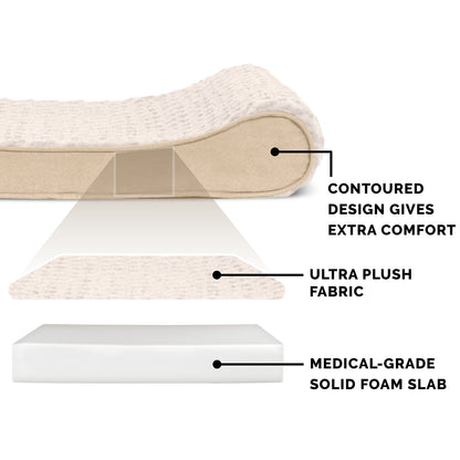 Ultra Plush Luxe Lounger Pet Bed