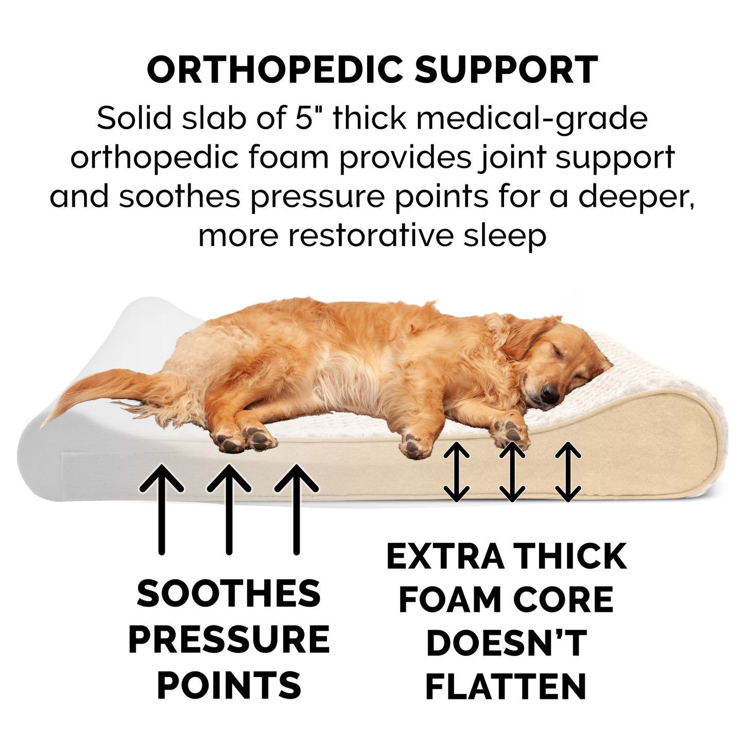 Ultra Plush Luxe Lounger Pet Bed