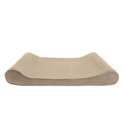 FurHaven Orthopedic Microvelvet Luxe Lounger Pet Bed