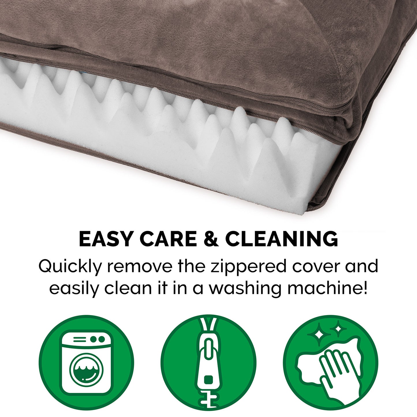 Faux Fur & Velvet Sofa-Style Couch Pet Bed