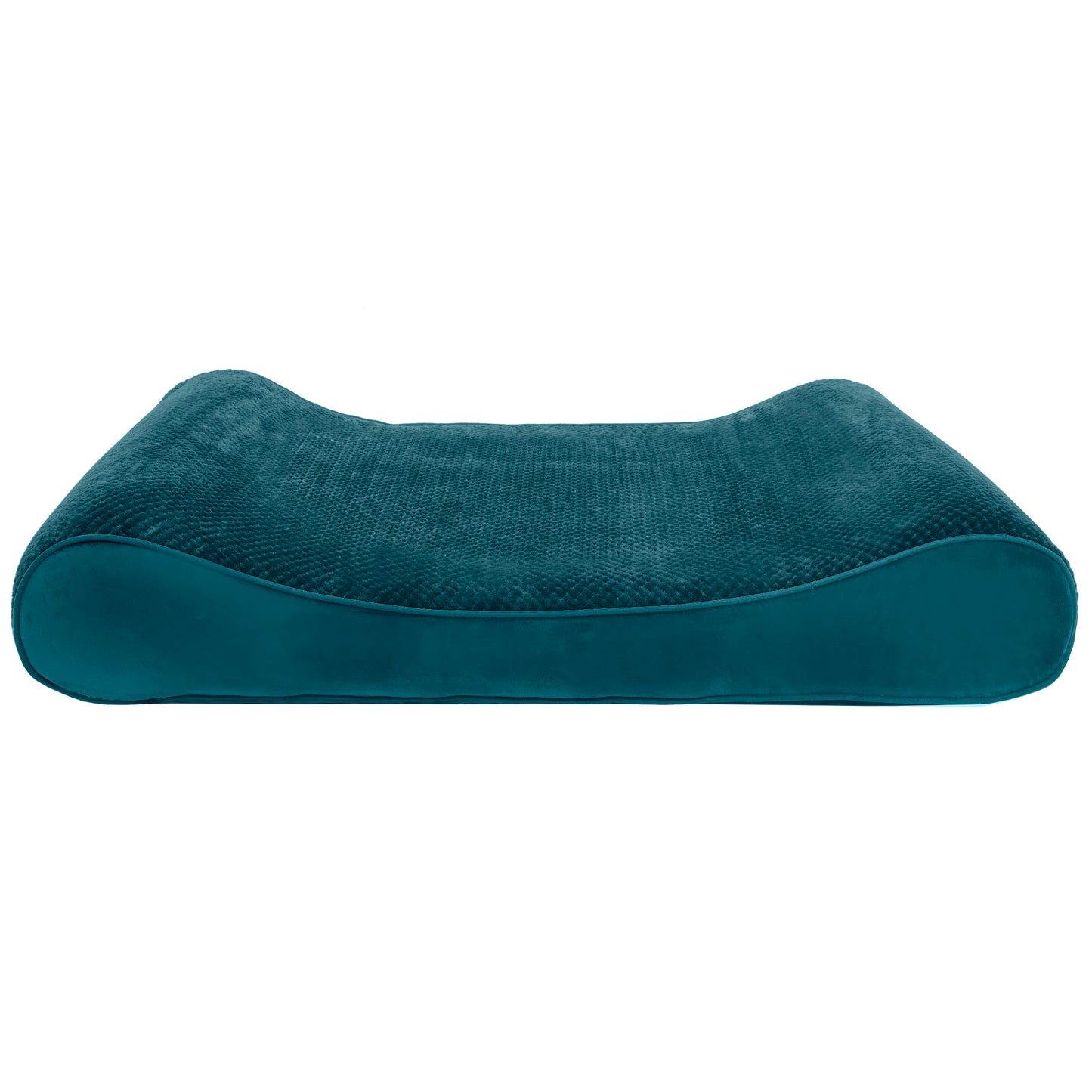 Minky Plush & Velvet Luxe Lounger Pet Bed