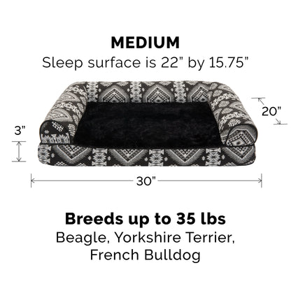 Southwest Kilim Sofa-Style Pet Bed