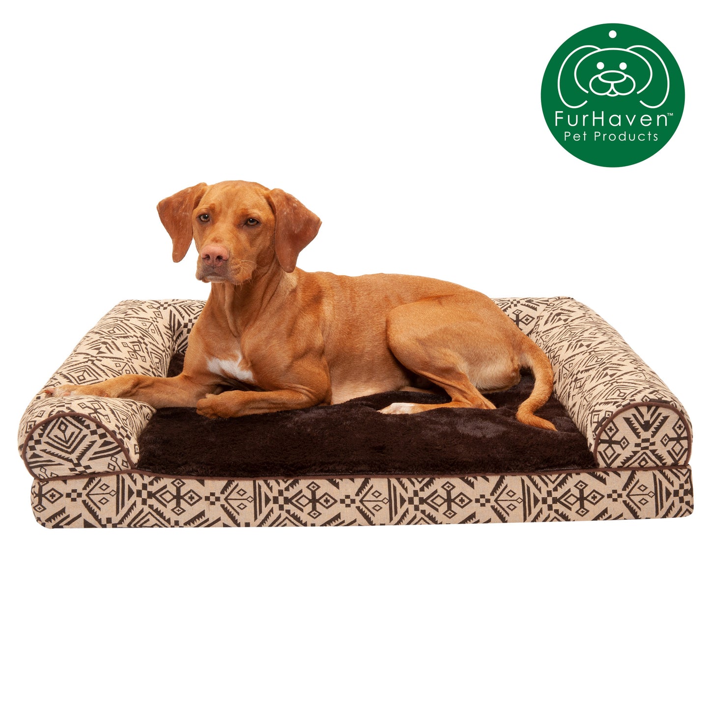 Southwest Kilim Sofa-Style Pet Bed