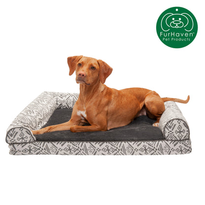 Southwest Kilim Sofa-Style Pet Bed