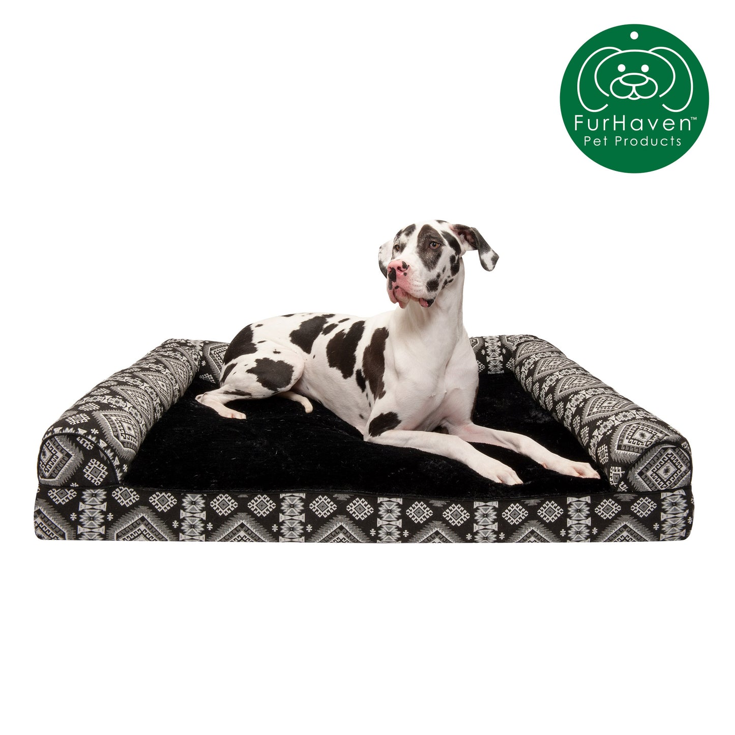 Southwest Kilim Sofa-Style Pet Bed