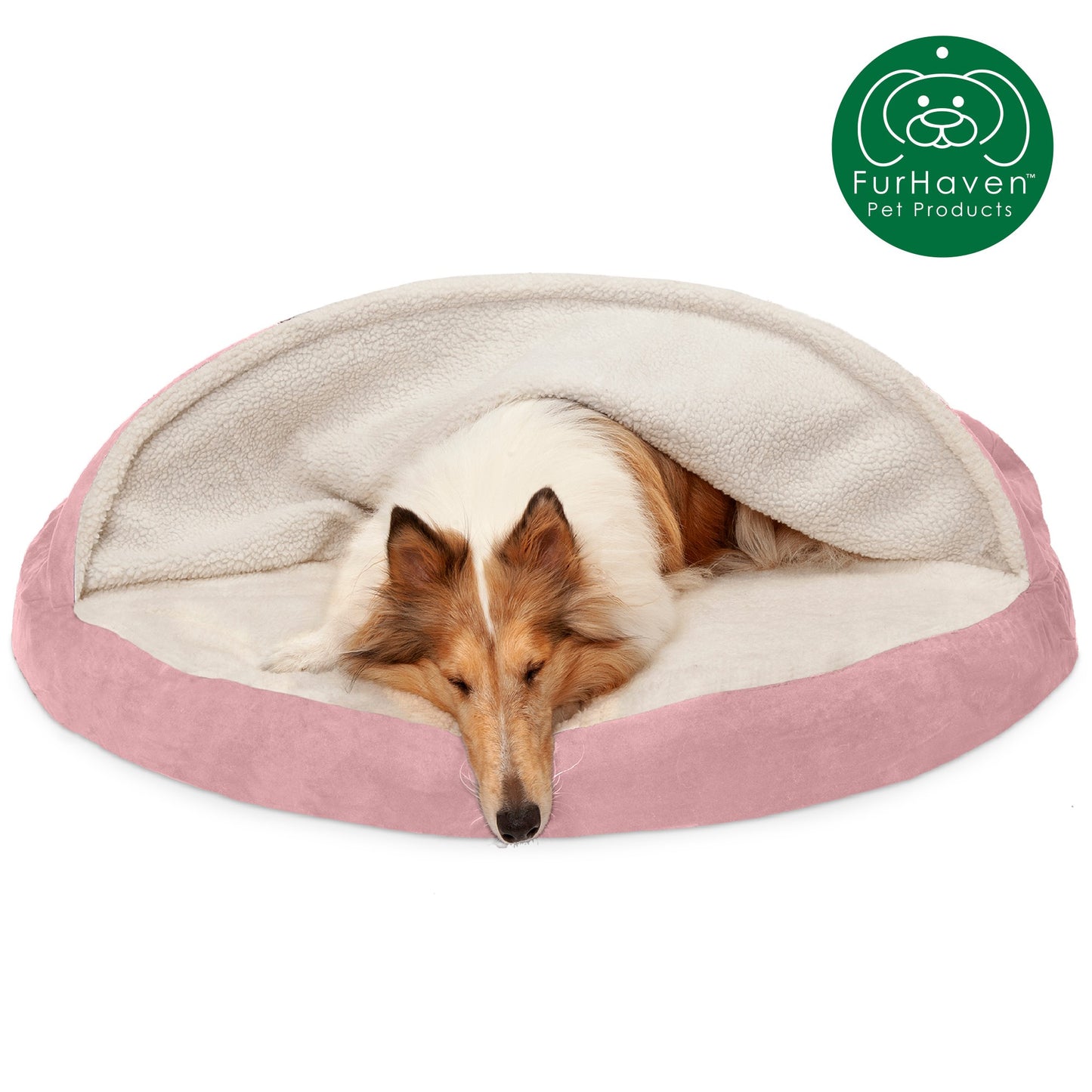 Orthopedic Faux Sheepskin Snuggery Pet Bed