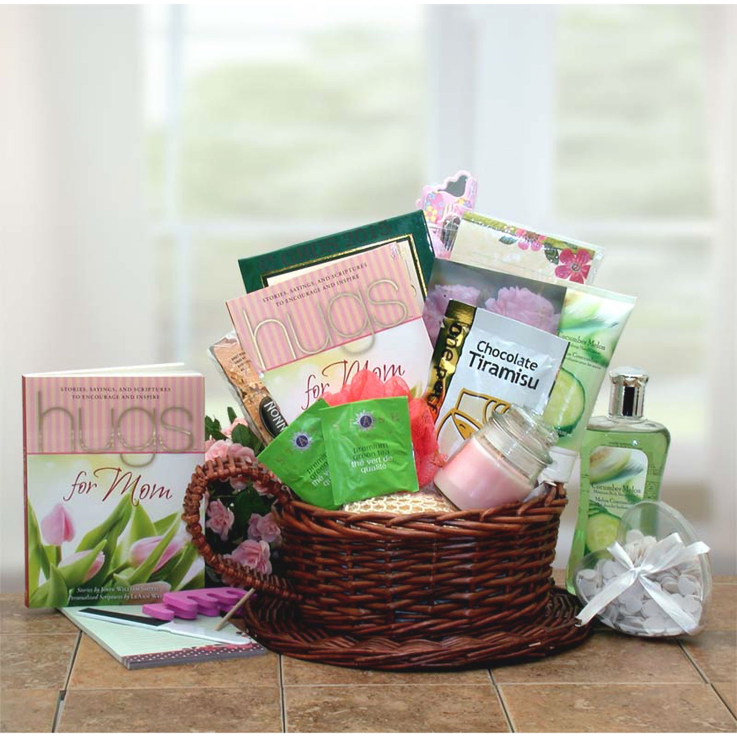 Mom Deserves Relaxation Gift Basket