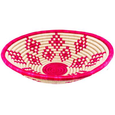 12 Inch Agaseke Woven Bowl Basket