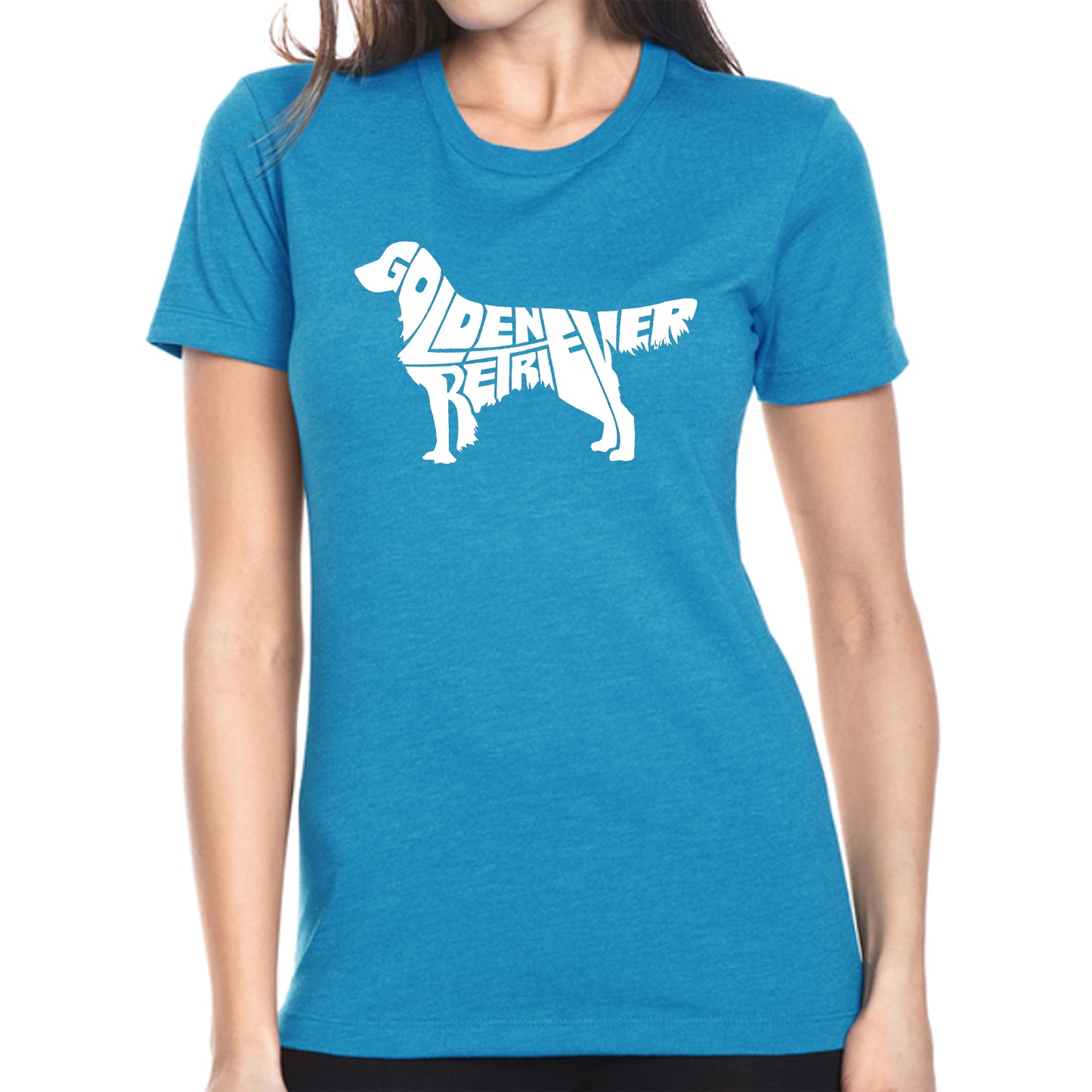 Golden Retriever - Women's Premium Blend Word Art T-Shirt