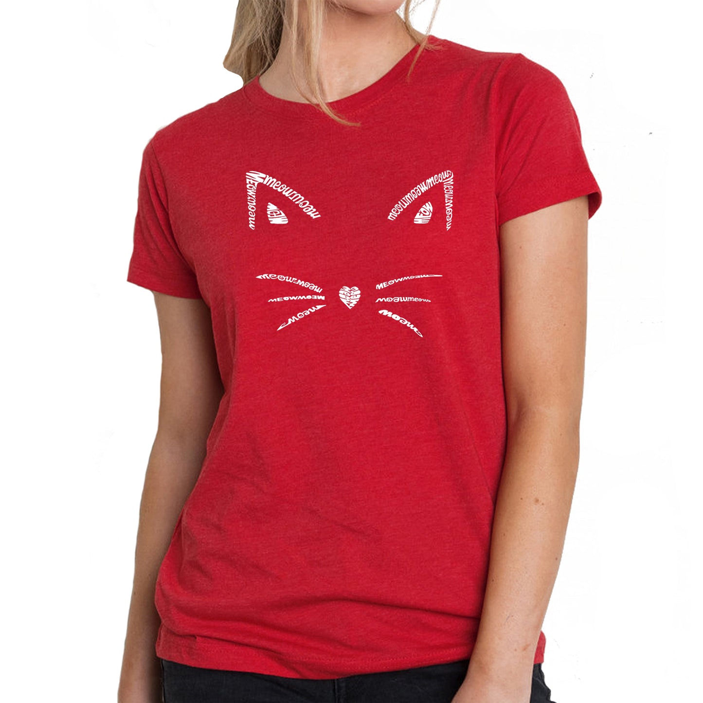 Whiskers  - Women's Premium Blend Word Art T-Shirt