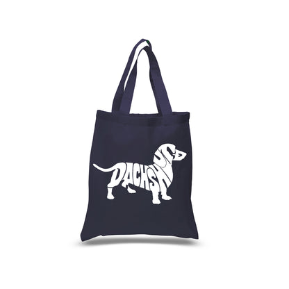 Dachshund  - Small Word Art Tote Bag