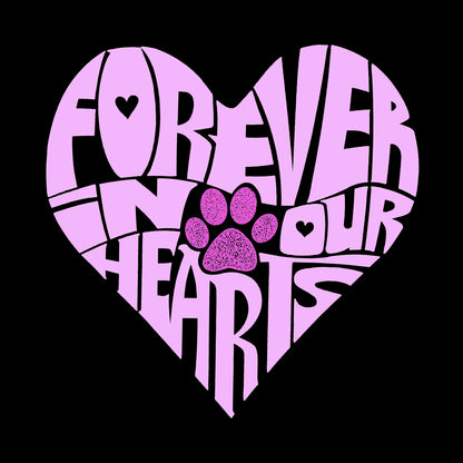 Forever In Our Hearts - Women's Word Art T-Shirt