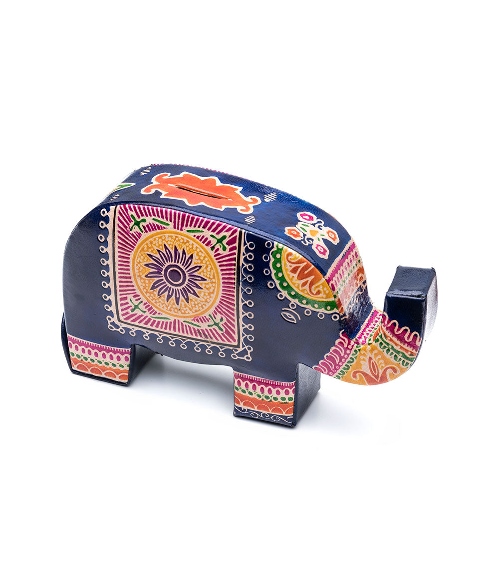 Wildlife Leather Coin Bank