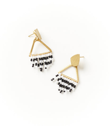 Kalapriya Earrings - Stripe Diamond
