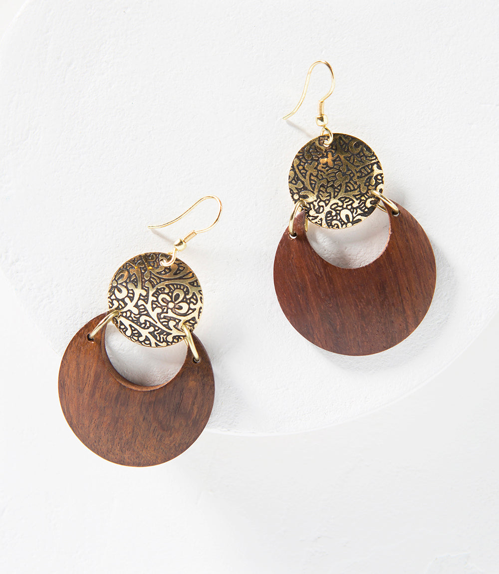 Earth & Fire Earrings