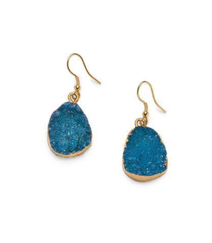 Rishima Druzy Drop Earrings