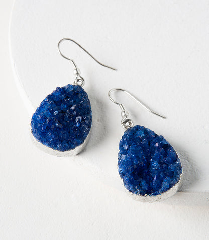 Rishima Druzy Drop Earrings