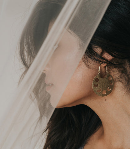 Rajani Earrings - Indu Hoop