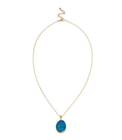 Rishima Druzy Drop Necklace