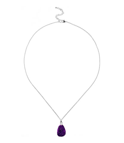 Rishima Druzy Drop Necklace