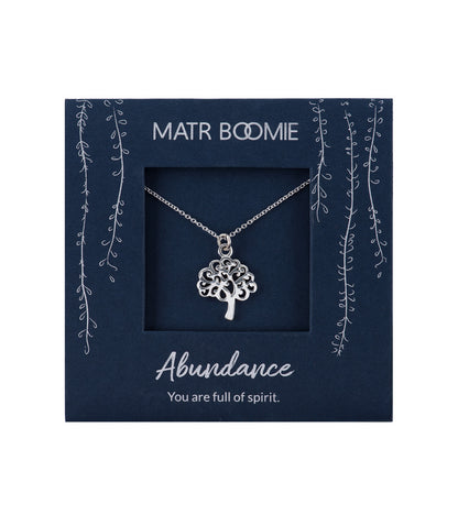 Shanasa Sterling Silver Charm Necklace
