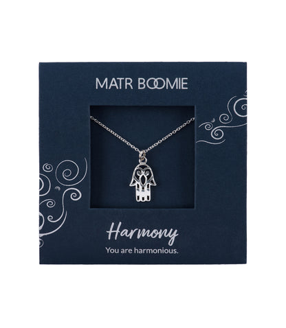 Shanasa Sterling Silver Charm Necklace