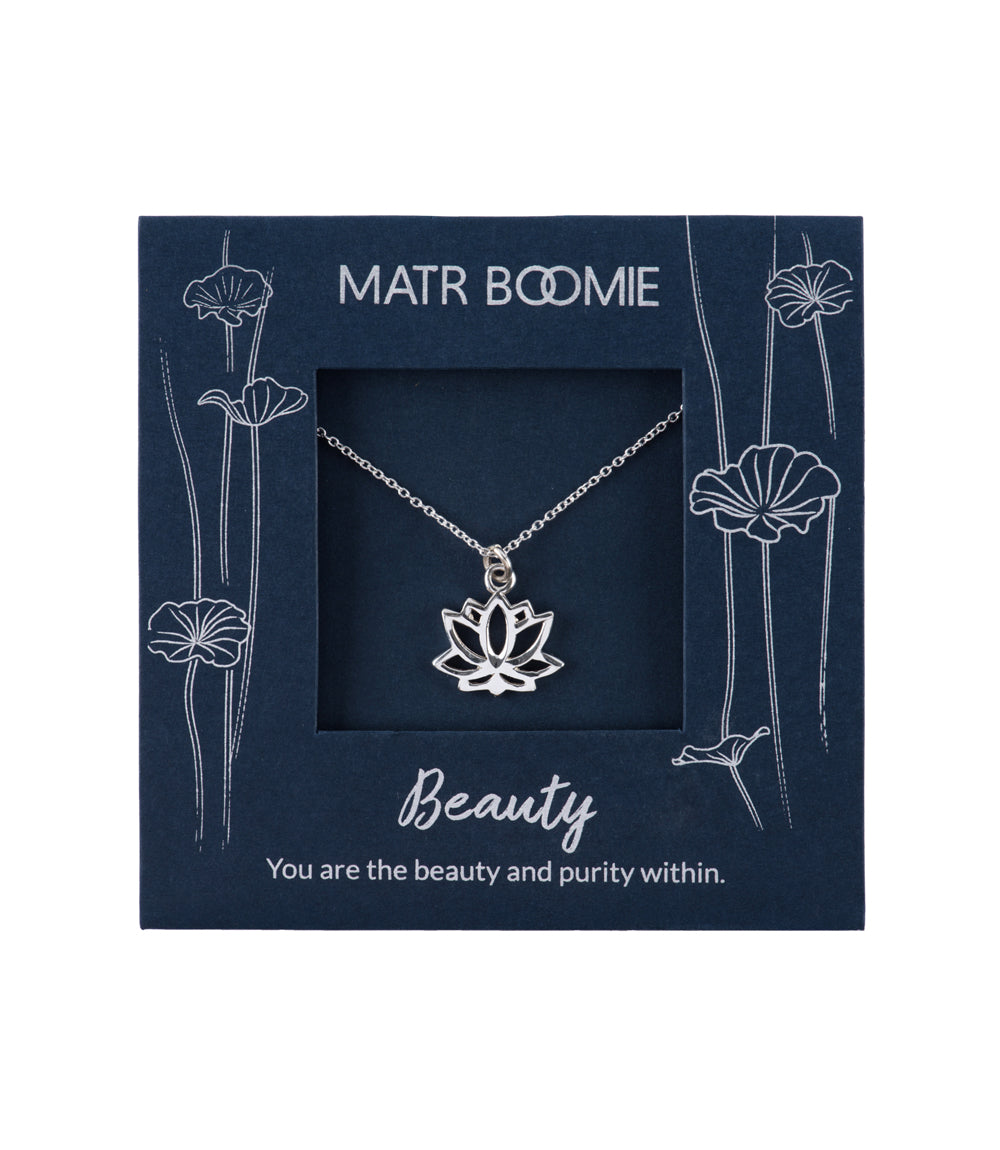 Shanasa Sterling Silver Charm Necklace