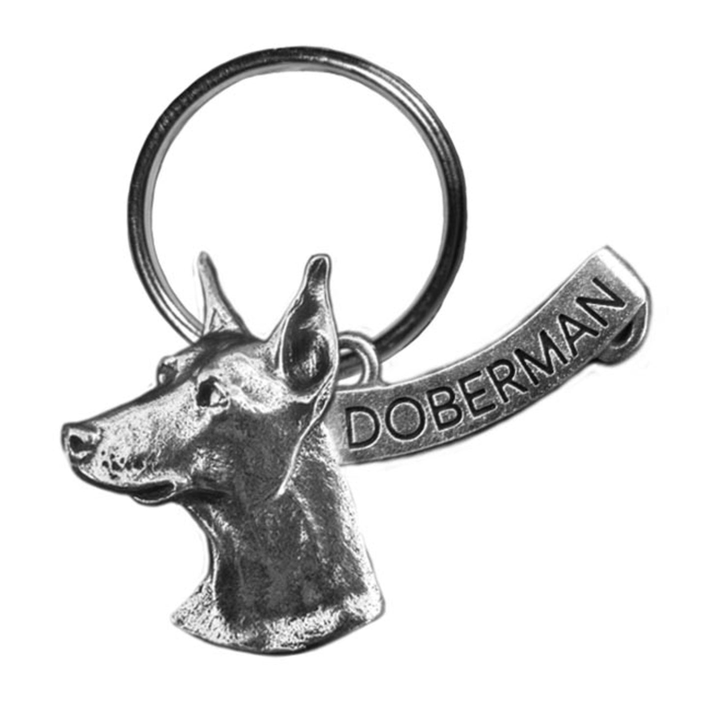 Doberman Keychain