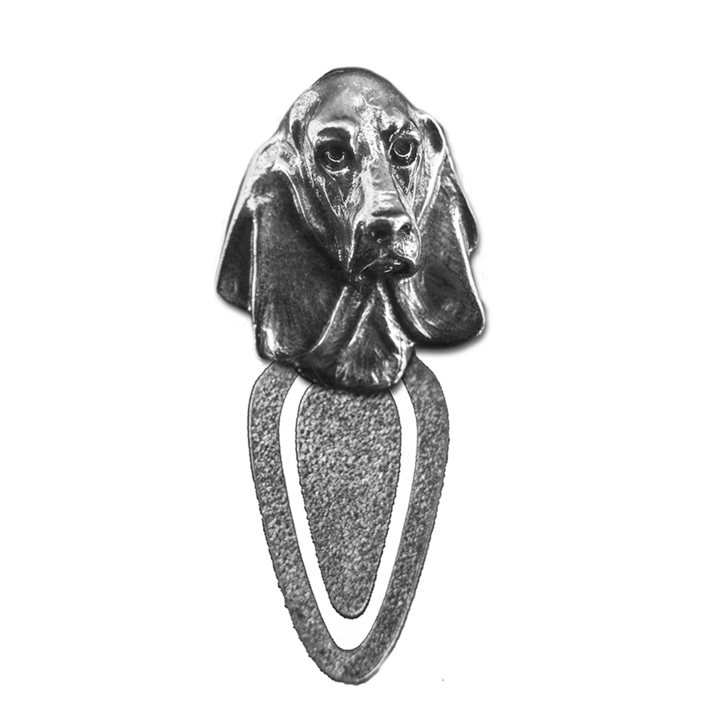 Basset Hound Pewter Bookmark