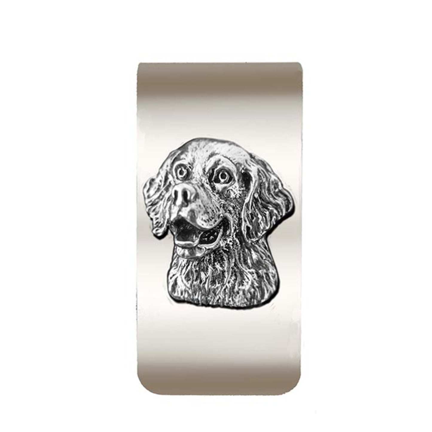 Golden Retriever Money Clip