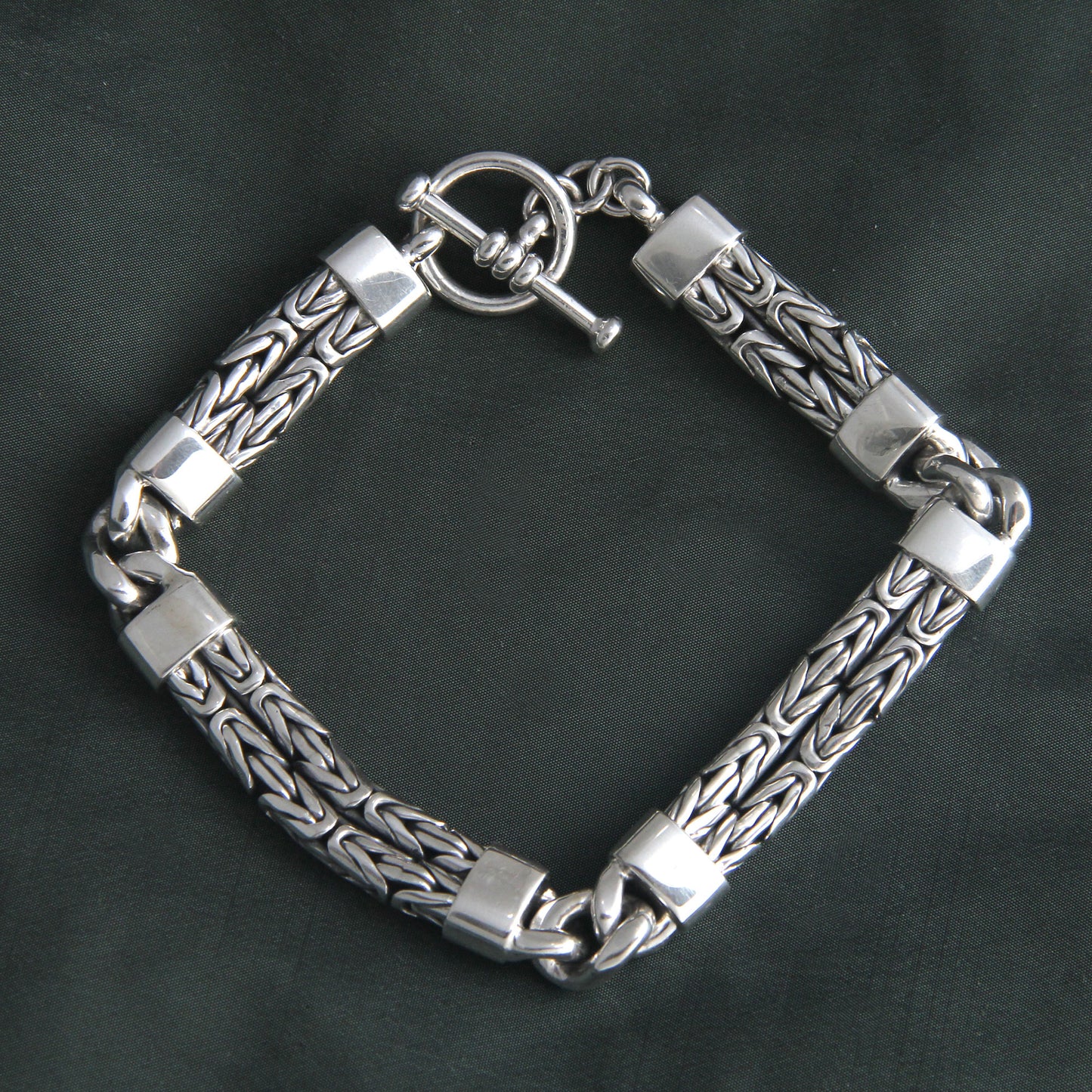 Hand in Hand Men's Braided Bracelet