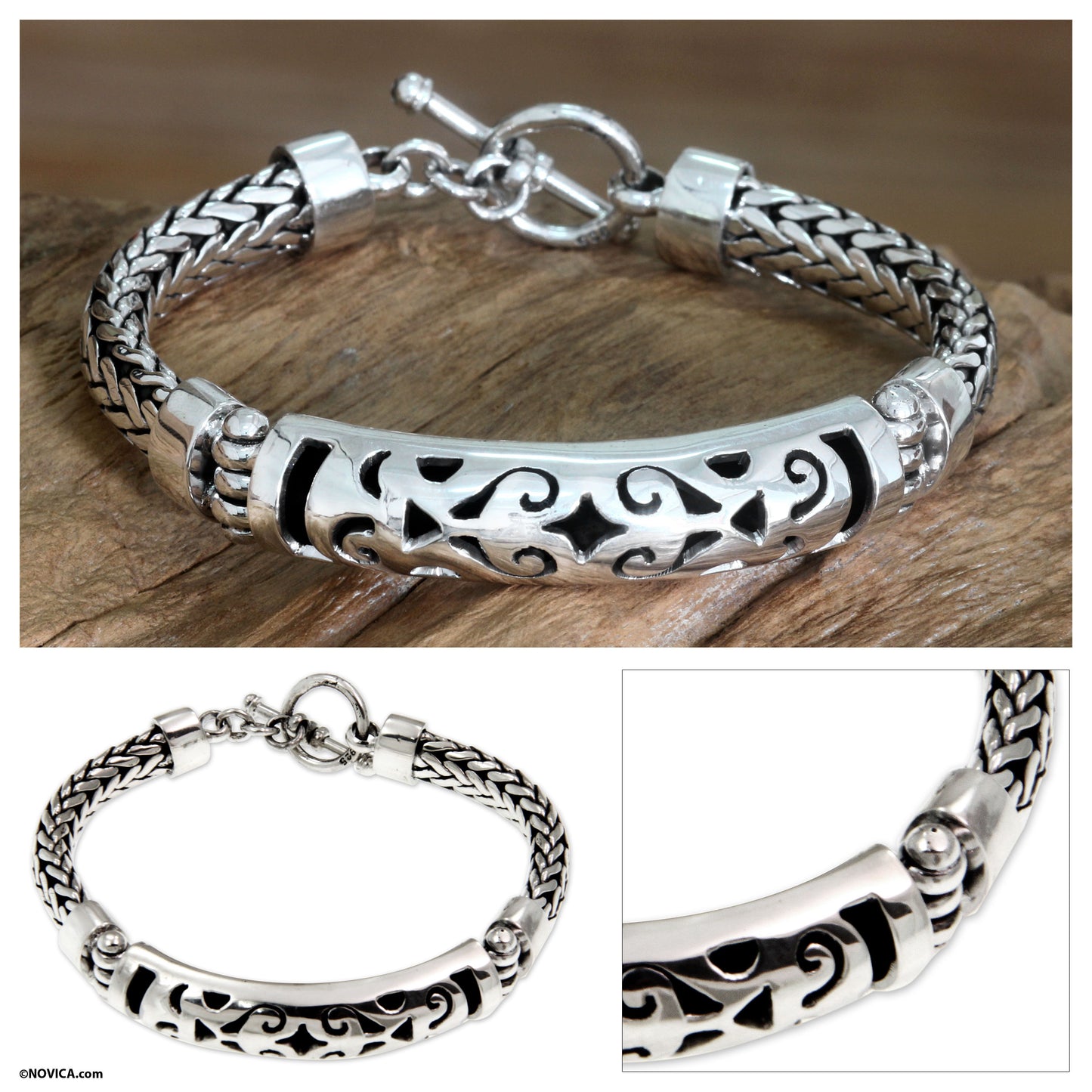 Blessing Sterling Silver Bracelet