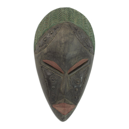 Relax African wood mask