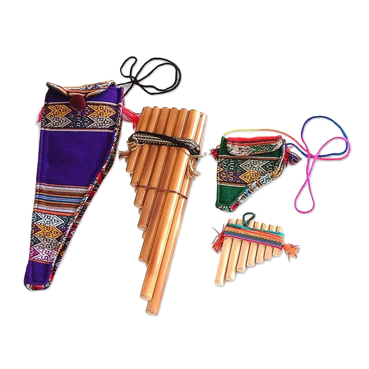 Inca Serenade Bamboo Andean Zampona Panpipes