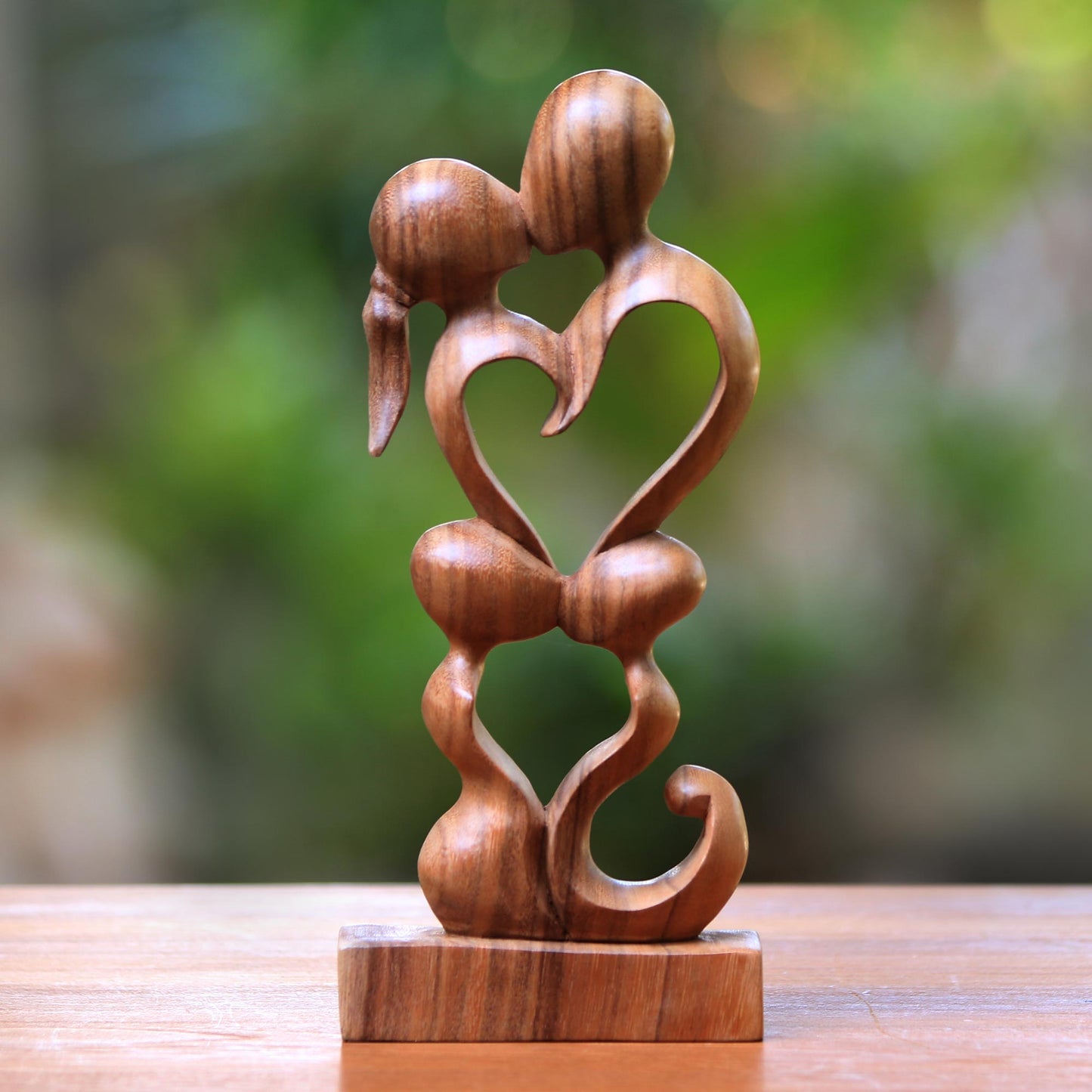 Harmony Romantic Suar Wood Sculpture