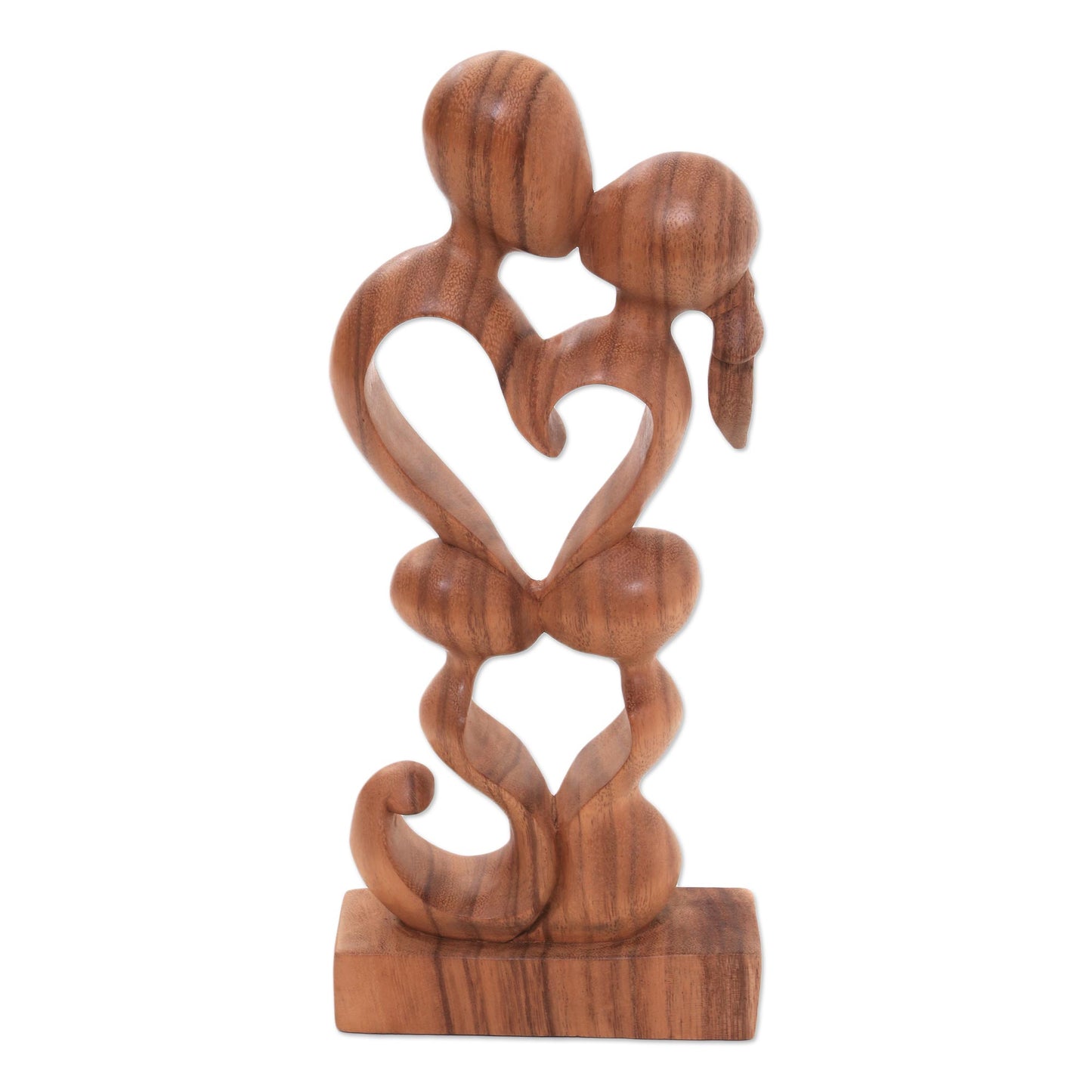 Harmony Romantic Suar Wood Sculpture