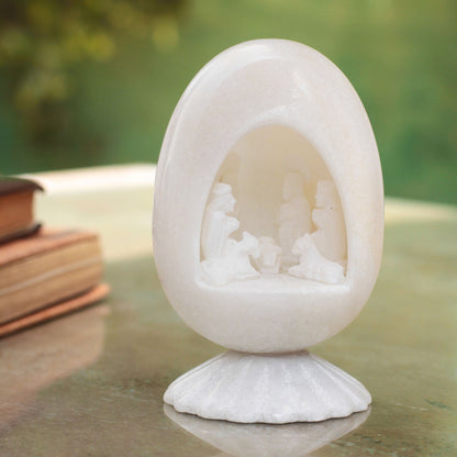 NOVICA - Handmade Huamanga Stone Nativity