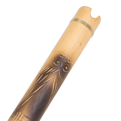 Night Owl Bamboo Andean Quena Flute