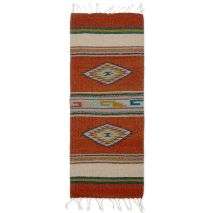 Diamond Stars Zapotec Wool Area Rug